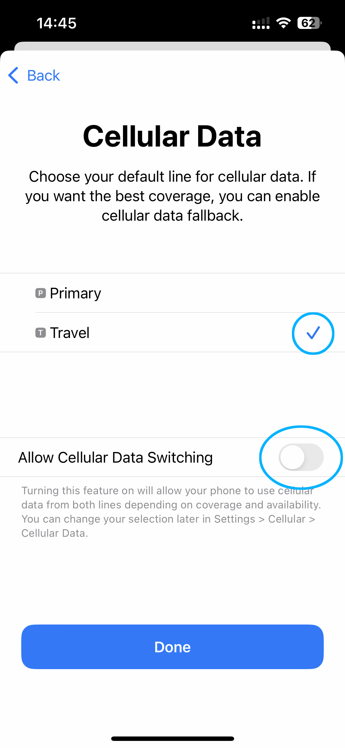 iPhone eSIM Setup Step 3.3